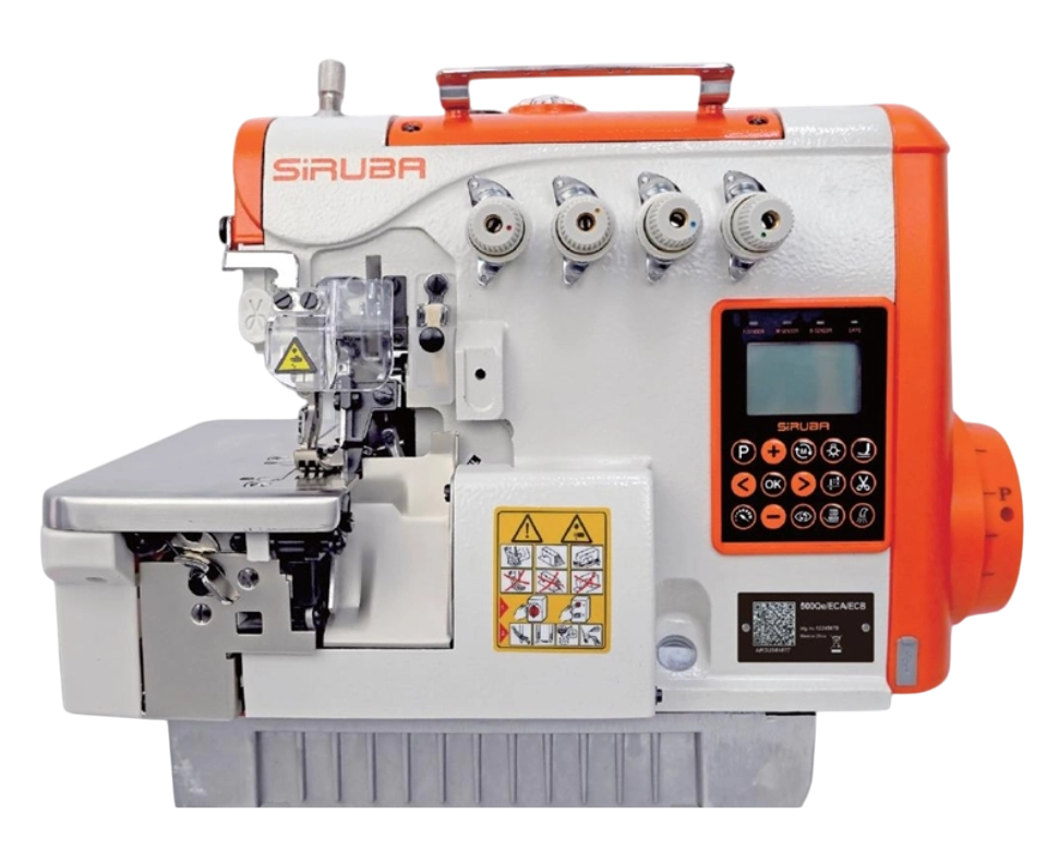 چرخ صنعتی زیگزال 5 نخ اتوماتیک سیروبا